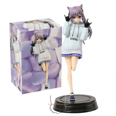 Anime figure "Keqing" in casual clothes based on the game "Genshin Impact" - 18 cm, Completed Model, Keqing, 18 cm, Hard body, Boxed, Chinese version