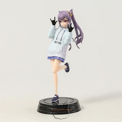 Anime figure "Keqing" in casual clothes based on the game "Genshin Impact" - 18 cm, Completed Model, Keqing, 18 cm, Hard body, Boxed, Chinese version