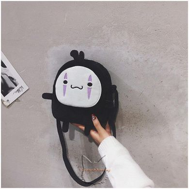 Faceless Man's Bag Based on the Anime Spirited Away - Purple