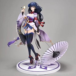 Anime figure "Raiden Shogun" Ei with an umbrella from the game "Genshin Impact" - 23 cm, type A