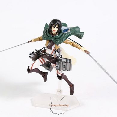 Anime figure (figma No. 203) "Attack on Titan - Mikasa Ackerman" - 14.5 cm