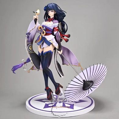 Anime figure "Raiden Shogun" Ei with an umbrella from the game "Genshin Impact" - 23 cm, type A