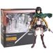 Аниме фигурка (фигма №203) "Атака Титанов (Attack on Titan) - Микаса Акерман (Mikasa Ackerman)" - 14.5 см