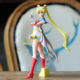 Anime figure "Tsukino Usagi - Sailor Moon (Bishoujo Senshi Sailor Moon Eternal)" GLITTER & GLAMOURS Super Sailor Moon Pastel Color Ver. - 23 cm