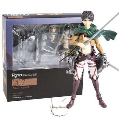 Anime figure (figma No. 207) "Attack on Titan - Eren Yeager" - 14.5 cm