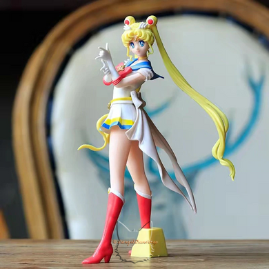 Аниме фигурка "Усаги Цукино (Tsukino Usagi) - Сейлор Мун (Bishoujo Senshi Sailor Moon Eternal)" GLITTER & GLAMOURS Super Sailor Moon Pastel Color Ver. - 23 см