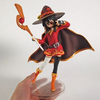 Аниме фигурка Мегумин (Megumin) - KonoSuba (Коносуба) - 20 см, Completed Model (завершённая модель), Мегумин, 20 см, Твёрдое тело, С коробкой, Копия