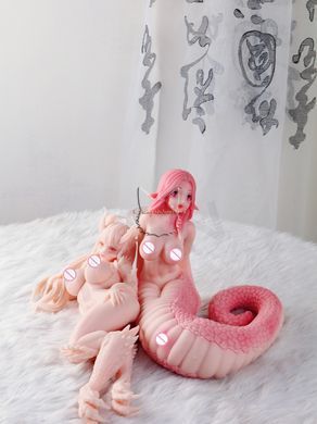 Full size anime sex doll "snake girl" - 40 cm
