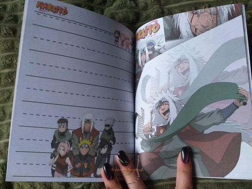 Notebook "Kakashi Hatake" based on the anime "Naruto"