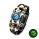 Leather luminescent bracelet "Eye of God" based on the game "Genshin Impact" - hydro element