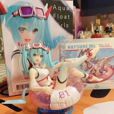 Anime figure "Hatsune Miku Aqua Float Girls" - Vocaloid - original, 10 cm