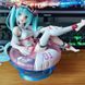 Anime figure "Hatsune Miku Aqua Float Girls" - Vocaloid - original, 10 cm