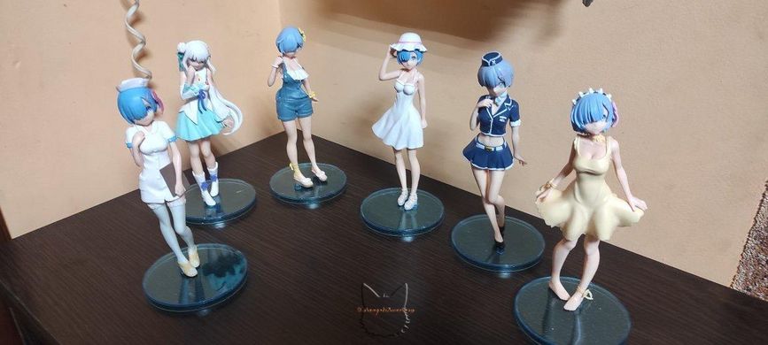 Anime figure Rem in overalls - Re: Zero life in an alternate world from scratch - 16 cm