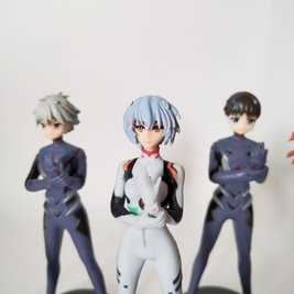 Аніме фігурка "Аянамі Рей (Rei Ayanami) - Євангеліон (Evangelion) Neon Genesis"- 13 см