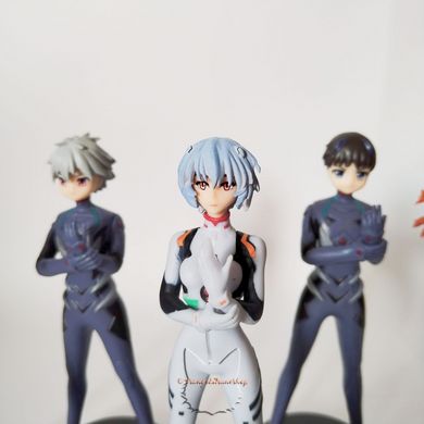 Аніме фігурка "Аянамі Рей (Rei Ayanami) - Євангеліон (Evangelion) Neon Genesis"- 13 см