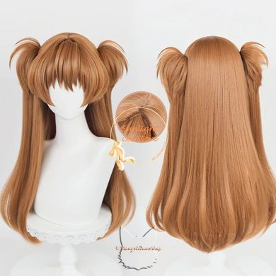 Anime wig for cosplay character "Asuka Langley" - Evangelion - style No. 2