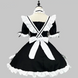 Japanese Harajuku Maid Uniform - Anime Lolita Maid Cosplay Costume - S-5XL sizes, black