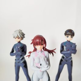 Anime figure "Mari Makinami - Evangelion Neon Genesis" - 13 cm