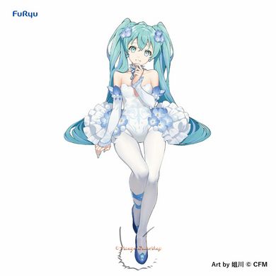 Anime figure Noodle Stopper "Hatsune Miku" Flower Fairy Nemophilia - Vocaloid - 15 cm, original