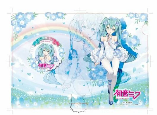 Anime figure Noodle Stopper "Hatsune Miku" Flower Fairy Nemophilia - Vocaloid - 15 cm, original