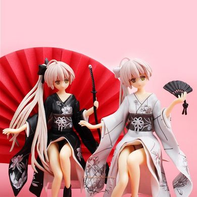 Anime figurine "Kasugano Sora in a kimono (Kasugano Sora) - Yosuga no Sora" - red, 13 cm