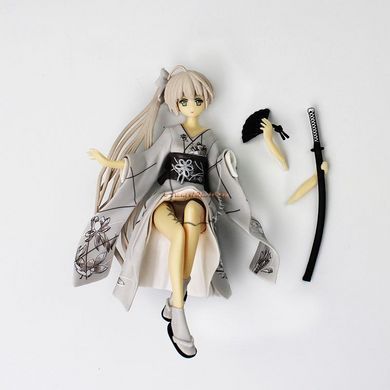 Аниме фигурка "Касугано Сора в кимоно (Kasugano Sora) - Yosuga no Sora" - белая, 13 см