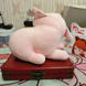 Plush anime doll "Yae Miko" in the form of a fox from the game "Genshin Impact" - 20 cm, Pink, 20 cm, Yae Miko