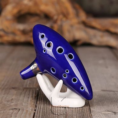 Ocarina 12 Hole, Tone C - Zelda - Dark Blue