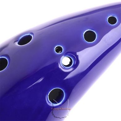 Ocarina 12 Hole, Tone C - Zelda - Dark Blue