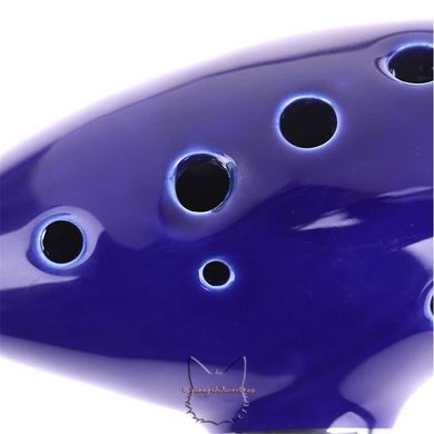 Ocarina 12 Hole, Tone C - Zelda - Dark Blue