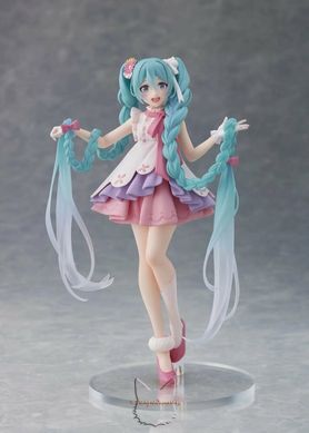 Anime figure "Hatsune Miku Rapunzel" - Wonderland - original Taito, 18 cm