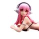 Anime figure "Super Sonico" in bikini, 10.5 cm, Completed Model, Super Sonico, 10.5 cm, Hard body, Hard chest, Without box, Copy (Replica)