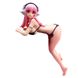 Anime figure "Super Sonico" in bikini, 10.5 cm, Completed Model, Super Sonico, 10.5 cm, Hard body, Hard chest, Without box, Copy (Replica)