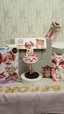 Аниме фигурка "Канамэ Мадока (Kaname Madoka) - Девочка-волшебница Мадока (Mahou Shoujo Madoka Magica)" - 24 см, Game Prize, Мадока Канамэ, 24 см, Твёрдое тело, С коробкой, Премиум оригинал