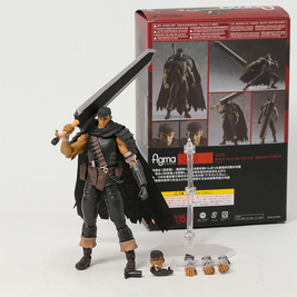 Аниме фигурка (фигма 359) "Гатс (Guts)" Black Soldier Repainted Edition Ver. по аниме "Берсерк (Berserk)" - 16.5 см, копия