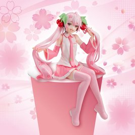 Anime figure "Hatsune Miku Sakura" - Noodle Stopper - original, 13 cm