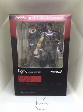 Anime figure (figma 359) "Guts" Black Soldier Repainted Edition Ver. based on the anime "Berserk" - 16.5 cm, copy