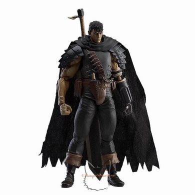 Anime figure (figma 359) "Guts" Black Soldier Repainted Edition Ver. based on the anime "Berserk" - 16.5 cm, copy