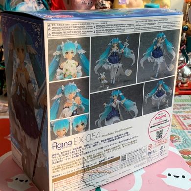 Аниме фигурка (фигма EX-054) "Хацуне Мику снежная принцесса (Hatsune Miku Snow Princess Ver.)" 10th anniversary - Вокалоид (Vocaloid) - 13.5 см, копия