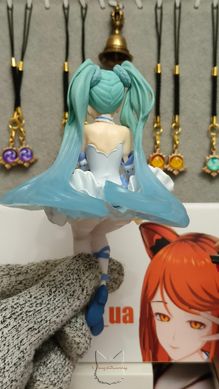 Anime figure Noodle Stopper "Hatsune Miku" Flower Fairy Nemophilia - Vocaloid - 15 cm, copy