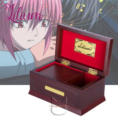 Wooden automatic music box - melody "Lilium" from the anime "Elfen Lied" - 18 tones, Music box