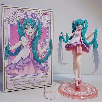 Аниме фигурка "Hatsune Miku (Хацуне Мику) Рапунцель (Rapunzel)" - Страна Чудес (Wonderland) - копия, 20 см