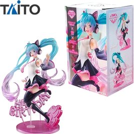 Anime figure "Hatsune Miku Happy Birthday Happy Cat ver." - original, 23 cm