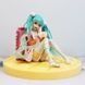 Аниме фигурка "Хацуне Мику (Hatsune Miku) в домашней одежде (Shifuku Ver.)" - 12 см, с подставкой и подушкой - копия