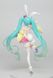 Аниме фигурка "Хацуне Мику (Hatsune Miku)" пасхальный зайчик 2nd Season Spring ver. Easter Bunny - оригинал Taito, 18 см