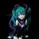 Anime figure "Hatsune Miku Little Devil Ver." - Vocaloid - copy, 13 cm