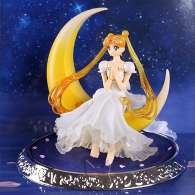 Аніме фігурка принцеса Сейлор Мун - Sailor Moon Figuarts Zero chouette Princess Serenity - 14 см, без підсвічування