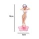 Anime figure "Super Sonico" - removable bikini - 19x8 cm, White, Cast-off figure (removable clothes), Super Sonico, 19 cm, Hard body, Hard chest, Without box, Copy (Replica)