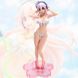 Anime figure "Super Sonico" - removable bikini - 19x8 cm, White, Cast-off figure (removable clothes), Super Sonico, 19 cm, Hard body, Hard chest, Without box, Copy (Replica)