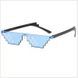 ThugLife meme 8-bit sunglasses - blue